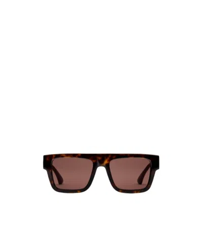 Gucci Acetate Rectangle Sunglasses In Multi