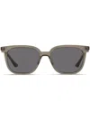 Gucci Square-frame Sunglasses In Brown