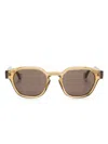 Gucci Square-frame Sunglasses In Brown