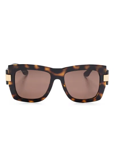 GUCCI SQUARE-FRAME SUNGLASSES