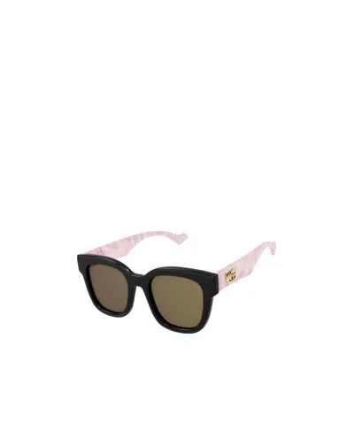 Gucci Square-frame Sunglasses In Brown