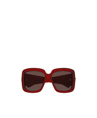 GUCCI SQUARE-FRAME SUNGLASSES