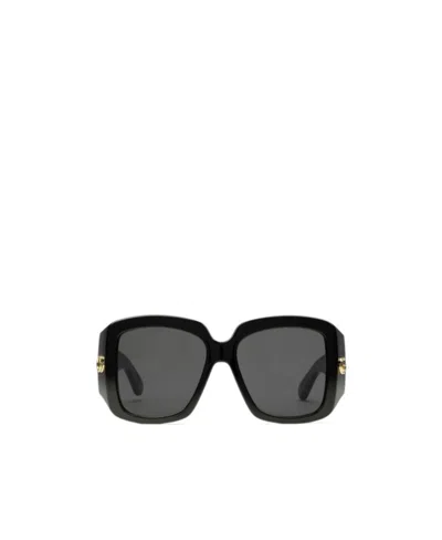 Gucci Square-frame Sunglasses In Gray