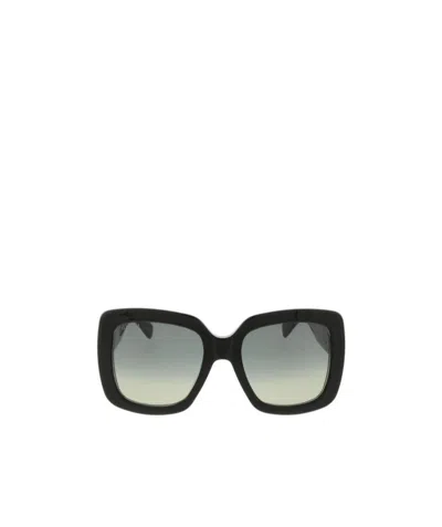 Gucci Square-frame Sunglasses In Black