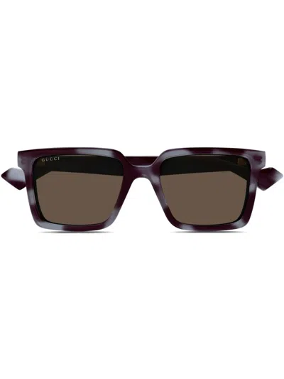 GUCCI SQUARE FRAME SUNGLASSES