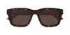 Gucci Square Frame Sunglasses In Multi