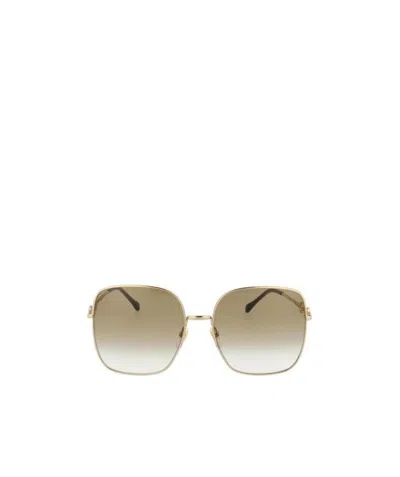 Gucci Square Frame Sunglasses In Nude