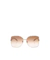Gucci Square-frame Sunglasses In Nude