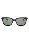 Gucci Square-frame Sunglasses In Schwarz