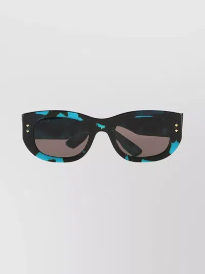 Gucci Square Frame Sunglasses Stud Accents