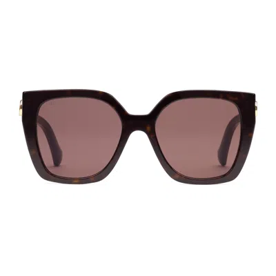 GUCCI GUCCI SQUARE-FRAME SUNGLASSES