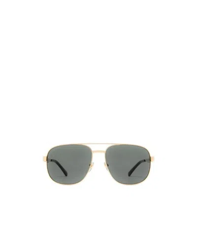 Gucci Square-frame Tinted Lenses In Gray