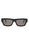 Gucci Square-frame Tinted Sunglasses In Black