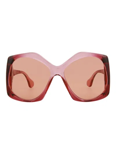Gucci Square Frame Women's Injection Sunglasses - Gg0875s Style In White