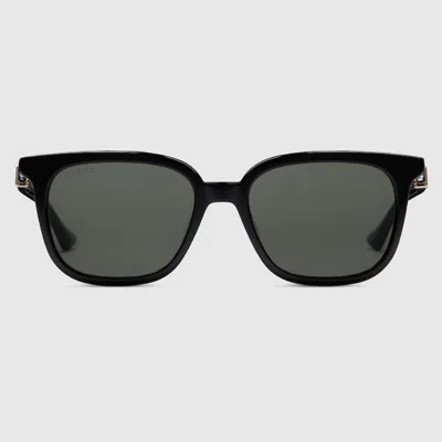 Gucci Square-framed Sunglasses In Black