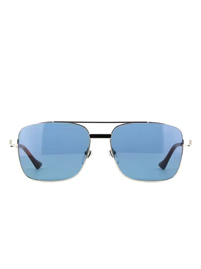 Gucci Square Full-rim Sunglasses In Blue