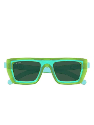 GUCCI SQUARE FULL-RIM SUNGLASSES