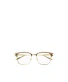 Gucci Square Glasses In Nude