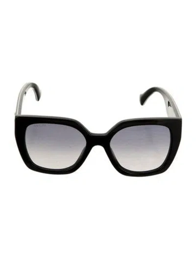 Pre-owned Gucci Square Gradient Sunglasses W/ Tags In Black