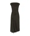 Gucci Square Neck Dress In Black