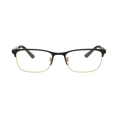 Pre-owned Gucci Square Optical Glasses 'black/transparent' | Men's Size Onesize