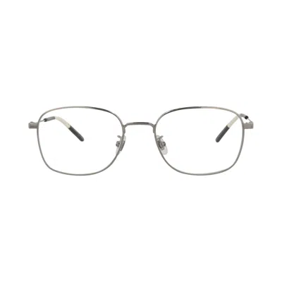 Pre-owned Gucci Square Optical Glasses 'ruthenium/transparent' | Grey | Men's Size Onesize In Gray