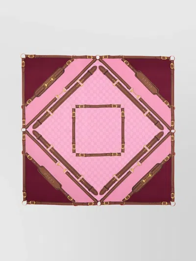 Gucci Square Scarf Buckle Design