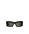 Gucci Square Sunglasses In Black