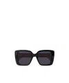 Gucci Square Sunglasses In Black
