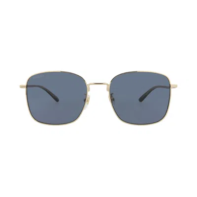 Pre-owned Gucci Square Sunglasses 'gold/havana/blue' | Men's Size Onesize