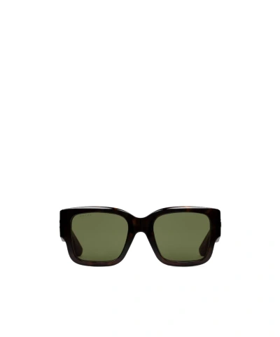 Gucci Square Frame Sunglasses In Multicolour