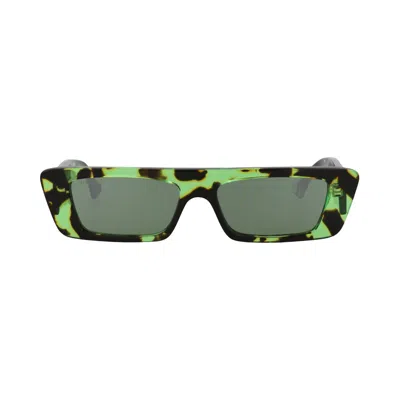 Pre-owned Gucci Square Sunglasses 'havana/green' | Brown | Men's Size Onesize