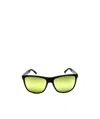 Gucci Square Sunglasses In Yellow