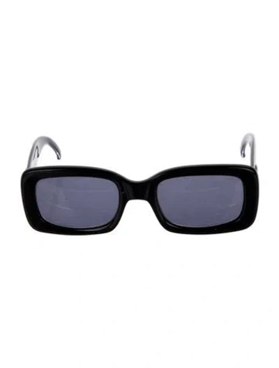Pre-owned Gucci Square Tinted Sunglasses In Black