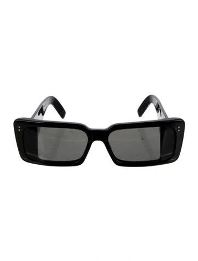 Pre-owned Gucci Square Tinted Sunglasses In Black