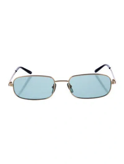 Pre-owned Gucci Square Tinted Sunglasses In Multi