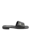 Gucci Gg Slide Sandals In Black