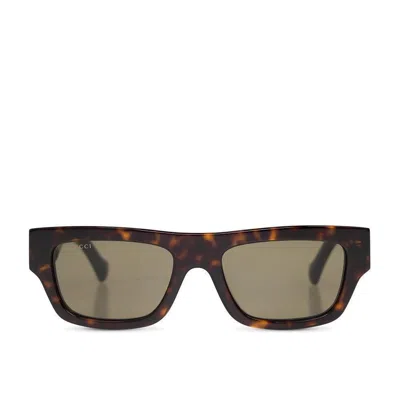 Gucci Eyewear Square Frame Sunglasses In Multi