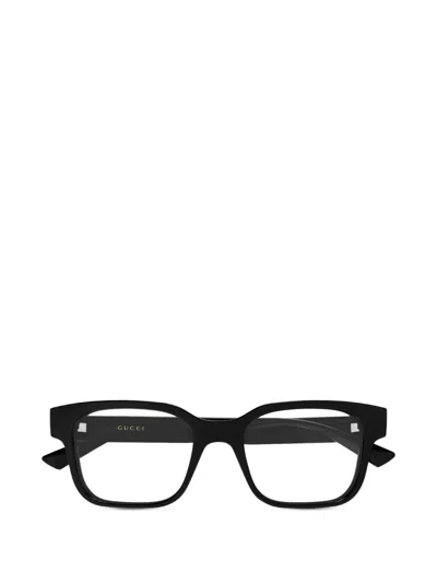 Gucci Square-frame Glasses In Purple
