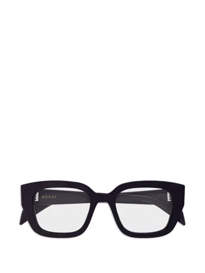 Gucci Square-frame Glasses In Black