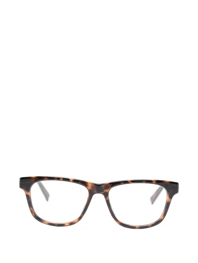 Gucci Square-frame Glasses In Brown