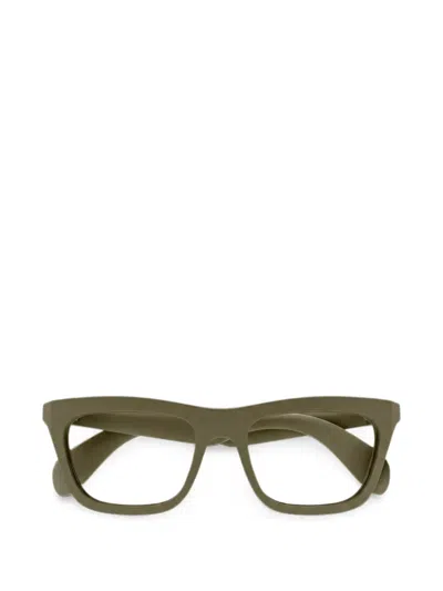 Gucci Square-frame Glasses In Green