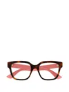 Gucci Square-frame Glasses In Multi