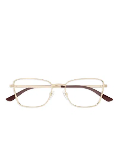 Gucci Square-frame Glasses In Purple