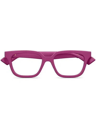 Gucci Square-frame Glasses In Purple