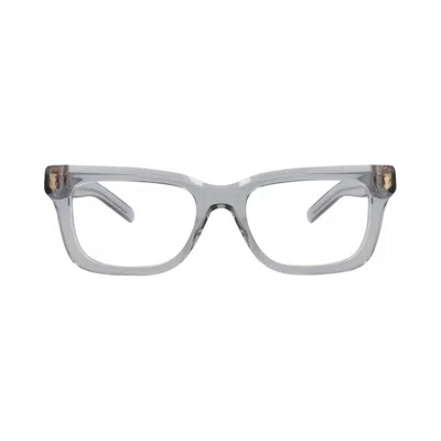 Pre-owned Gucci Square-frame Recycled Acetate Optical Frames 'grey/transparent' | Women's Size Onesize In Gray