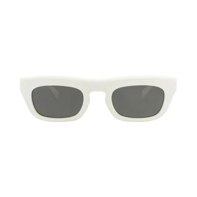 Pre-owned Gucci Square-frame Recycled Acetate Sunglasses 'white/grey' | Men's Size Onesize