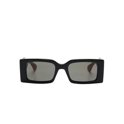 Gucci Square-frame Sunglasses In Black