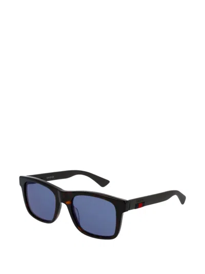 Gucci Square-frame Sunglasses In Black