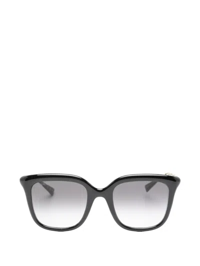 Gucci Square-frame Sunglasses In Transparent